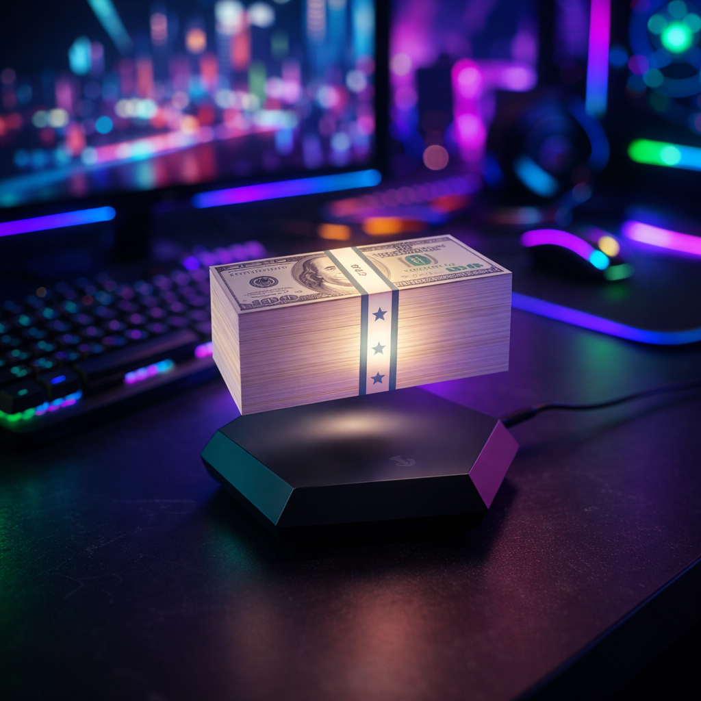 Zentra™ Floating Money GTA Lamp