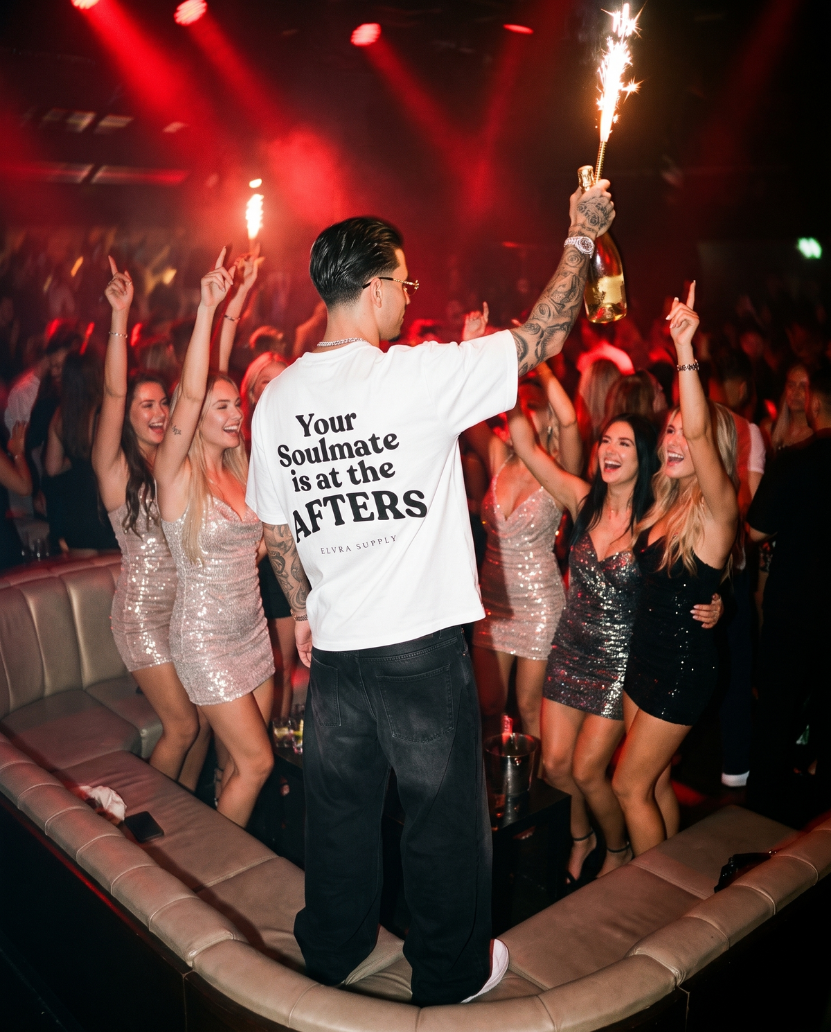 YOUR SOULMATE IS AT THE AFTERS - T SHIRT